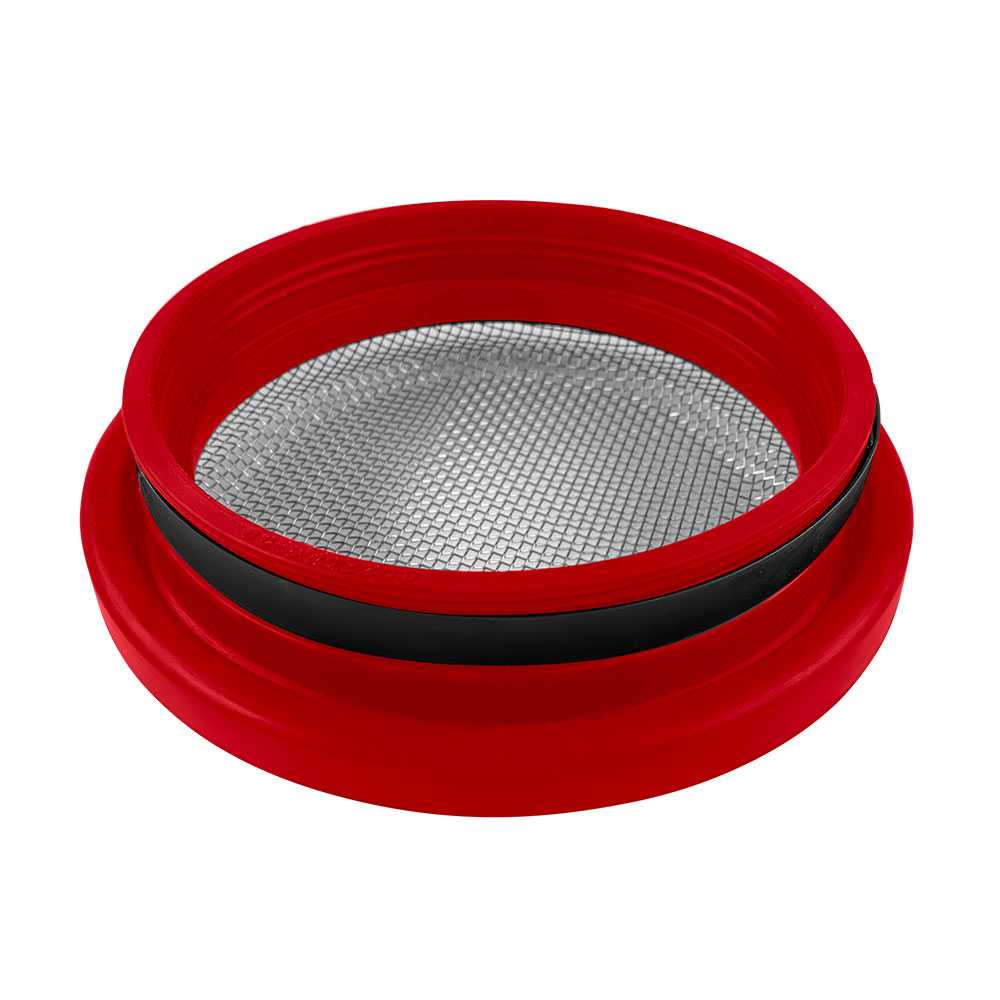 Turbo Screen Guard With Velocity Stack - 5.50" (Red)