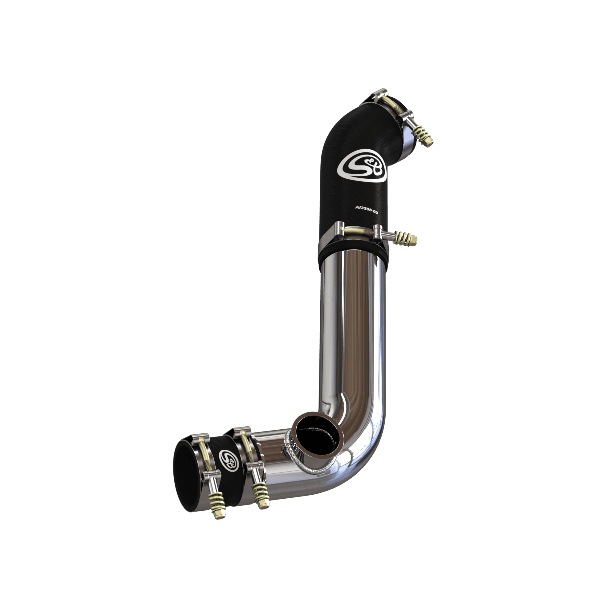 Cold Side Intercooler Pipe With Blowoff Valve for 2020-23 Ford Explorer ST, Lincoln Aviator 3.0L