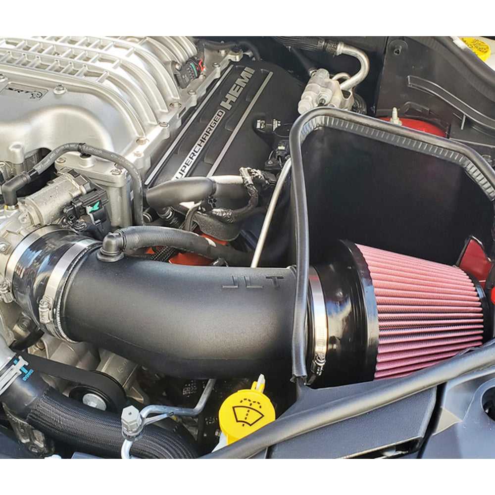 S&B JLT Cold Air Intake Kit Dry Filter 2018-2020 Jeep Grand Cherokee Trackhawk 6.2L No Tuning Required - CAI-TH-18D