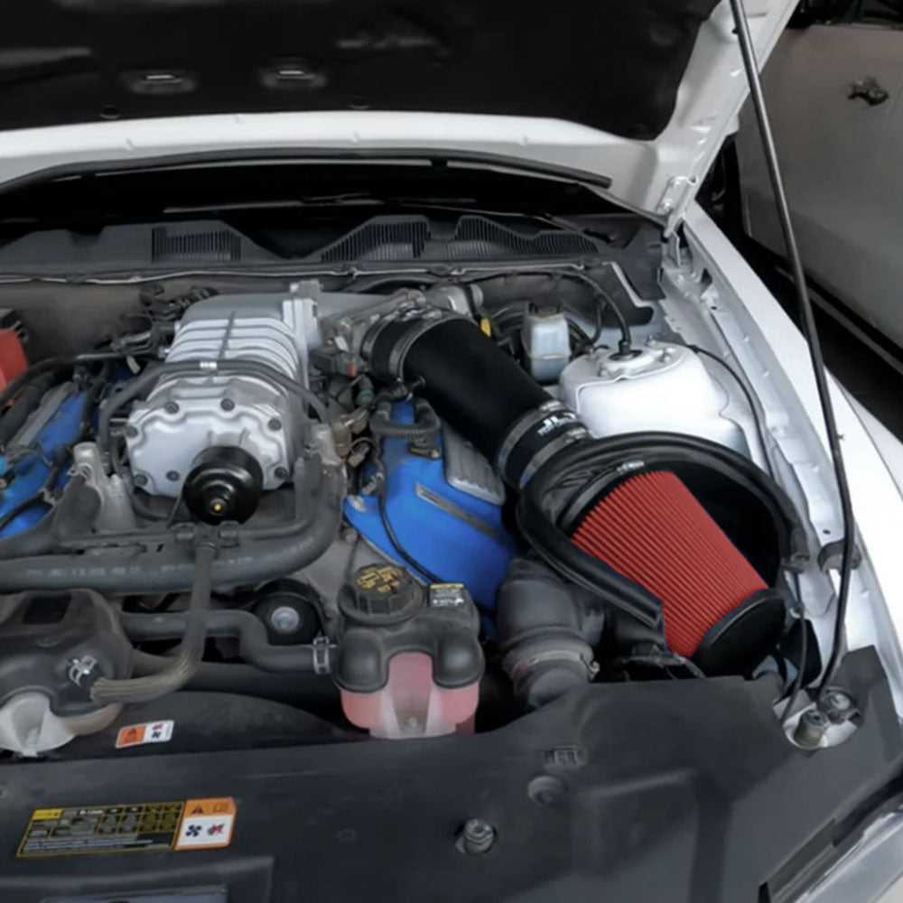 S&B JLT Induction Kit Dry Filter 2010-14 GT500 No Tuning Required - JLTIK-GT500-10D
