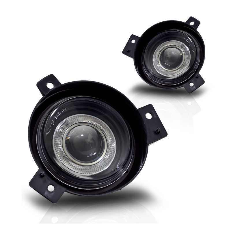 2001-2003 Ford Ranger Halo Projector Fog Lights - Clear