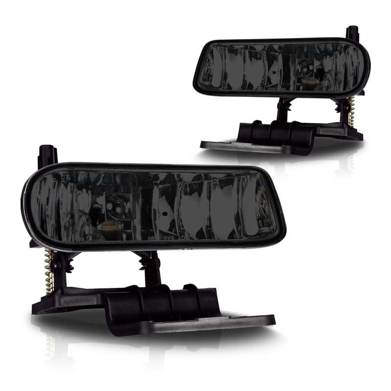 1999-2002 Chevy Silverado / 2000-2006 Suburban / 2000-2006 Tahoe Fog Lights - Smoke