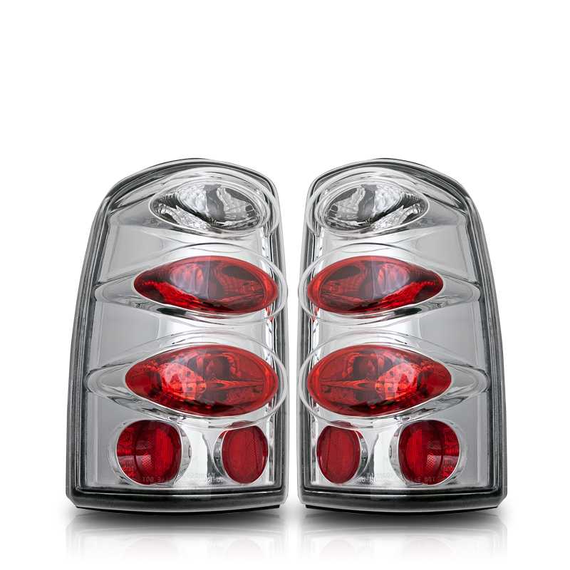 Winjet Altezza Tail Lights-Chrome / Clear - CTWJ-0005-CC
