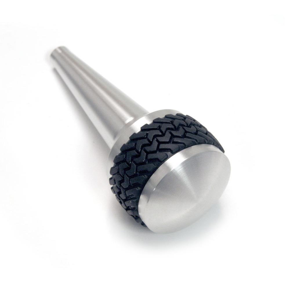 DV8 2011-2018 Jeep JK Automatic Transmission Shift  Knob | Silver - D-JP-181113-BL