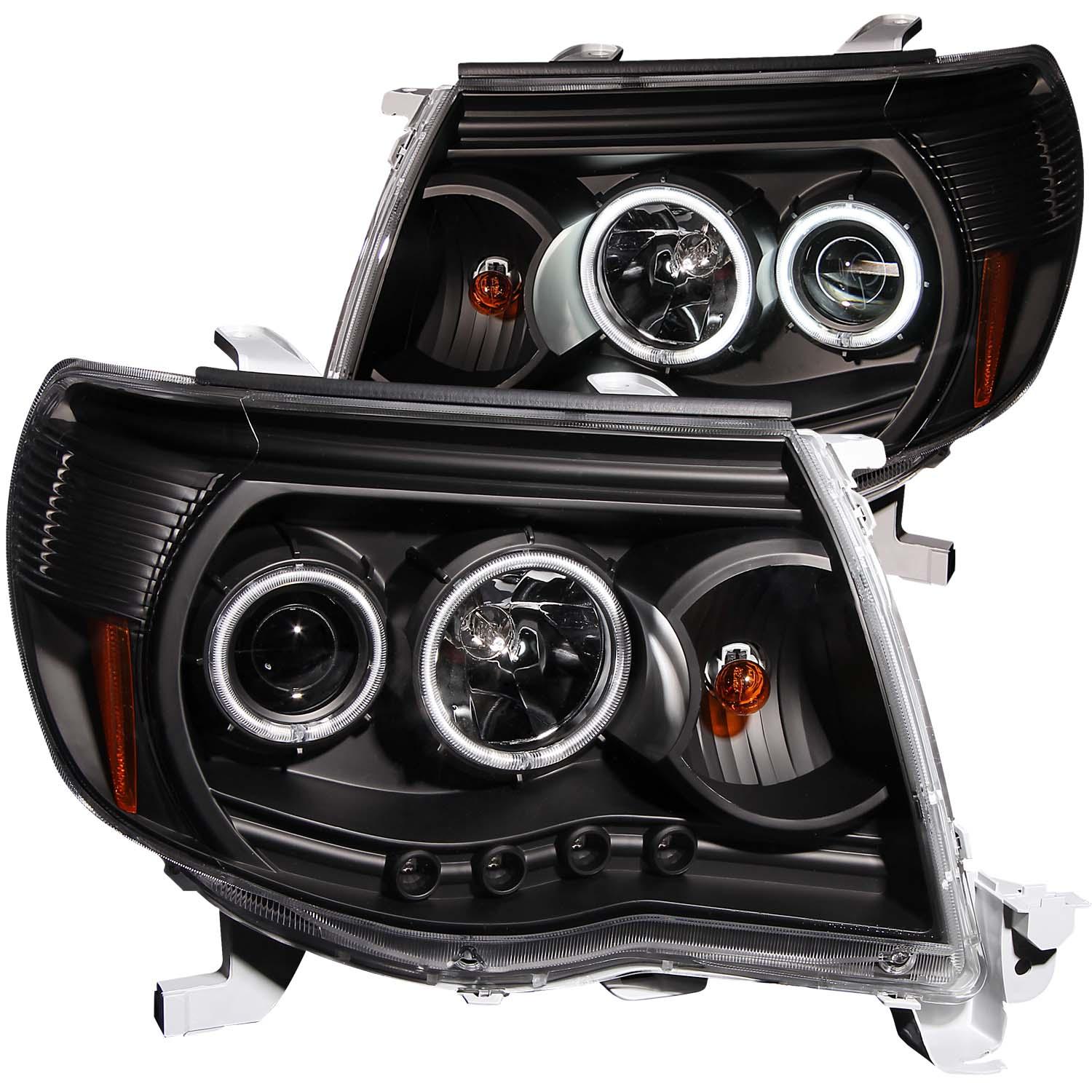 05-08 TACOMA BLK CLEAR HL
